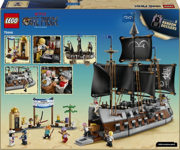 LEGO ONE PIECE 75646 Garps stridsskepp