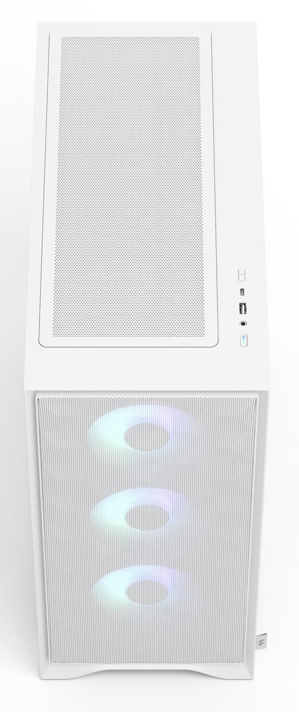 Fractal Design Pop 2 Air Vit TG RGB ATX-chassi, vit