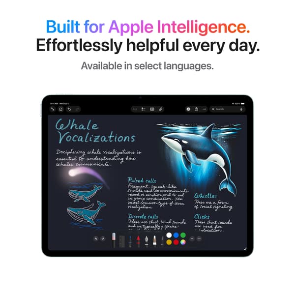 Apple iPad Air 11" M4 512 GB WiFi + 5G, rymdgrå