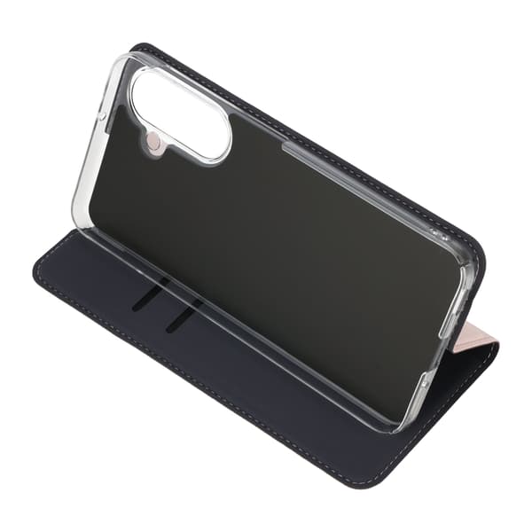 FoneKit BookCase skyddsfodral, Samsung Galaxy S25 FE, rosa