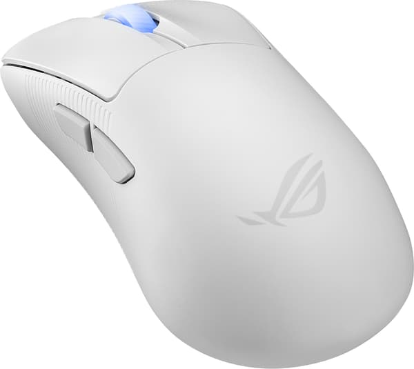 Asus ROG Keris II Ace trådlös gamingmus, vit