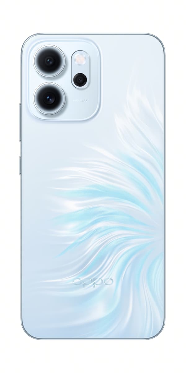 OPPO Reno14 F 5G telefon, 256/8 GB, Opalblå