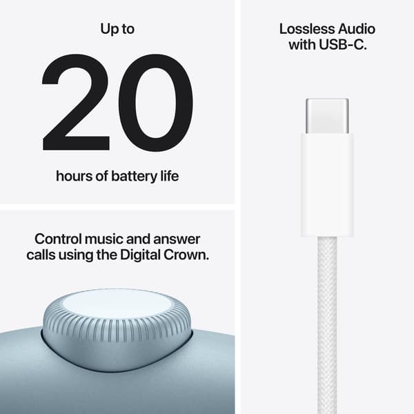 Apple AirPods Max 2 hörlurar, blå