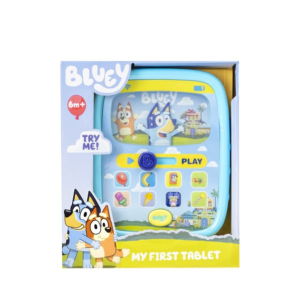 Bluey-surfplatta - Min första padda