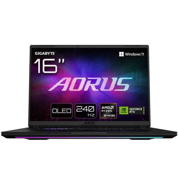 Gigabyte AORUS MASTER 16 16" gaming laptop, Windows 11 Home (6YJM5NEE65SH)