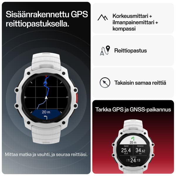 Polar Street X sportklocka, vit