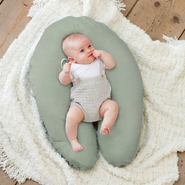 Doomoo Comfy Big -amningskudde, tetra grön
