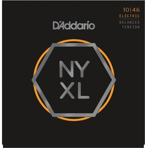 D'Addario NYXL Balanced Tension 10 - 46 strängset för elgitarr