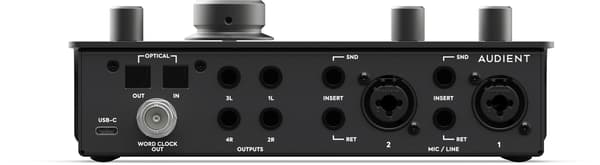 Audient iD24 ljudkort USB-C gränssnitt