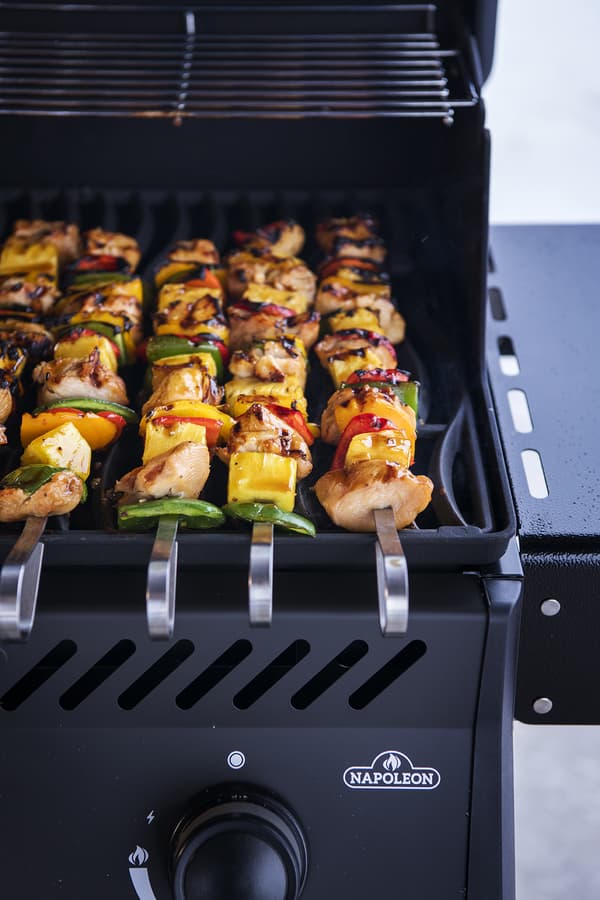 Napoleon platta grillspettspinnar, 8 st
