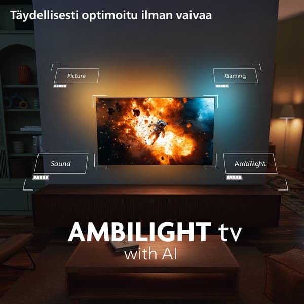 Philips 43" PQS9001 – 4K QLED Ambilight TV