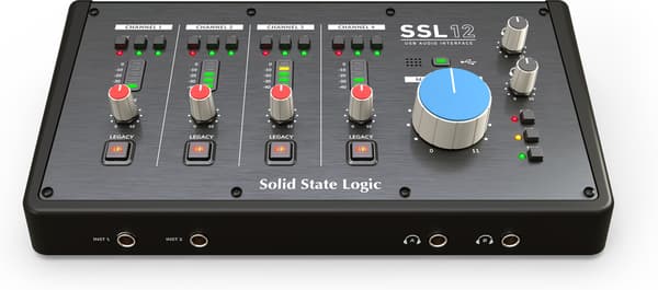 SSL 12 USB-ljudgränssnitt