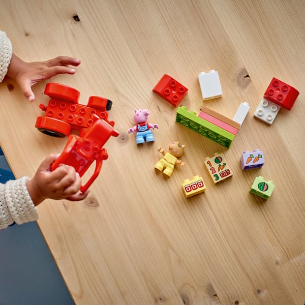 LEGO DUPLO Peppa Pig 10468 Traktor och marknadsstånd