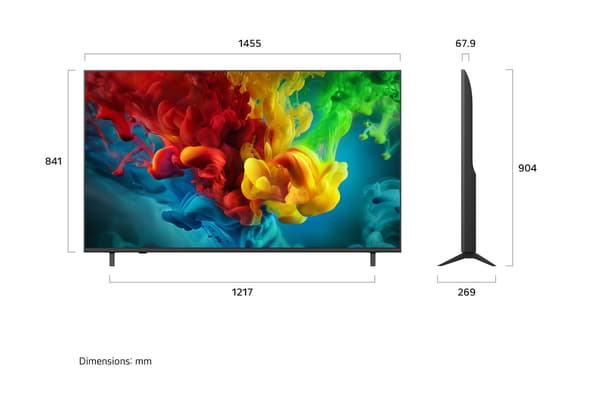 LG 65" QNED 82 – 4K Mini–LED TV (2026)