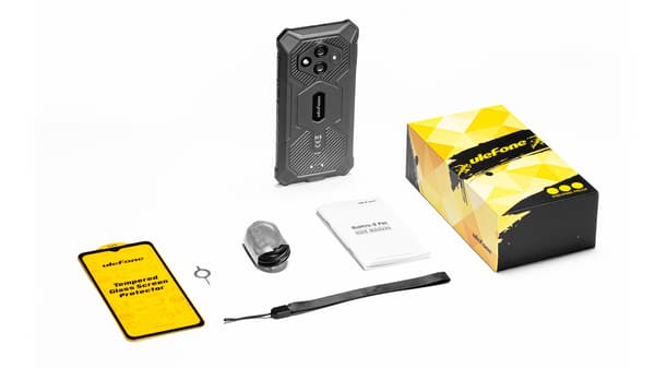 Ulefone Rugking 3 Pro telefon, 128/8 GB, svart