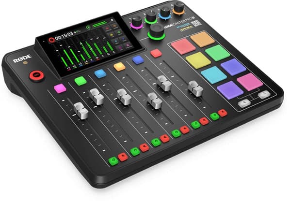 Rode RodeCaster Pro II -USB-ljudkort och podcast-studiosystem