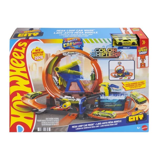 Hot Wheels City Mega Biltvätt lekset