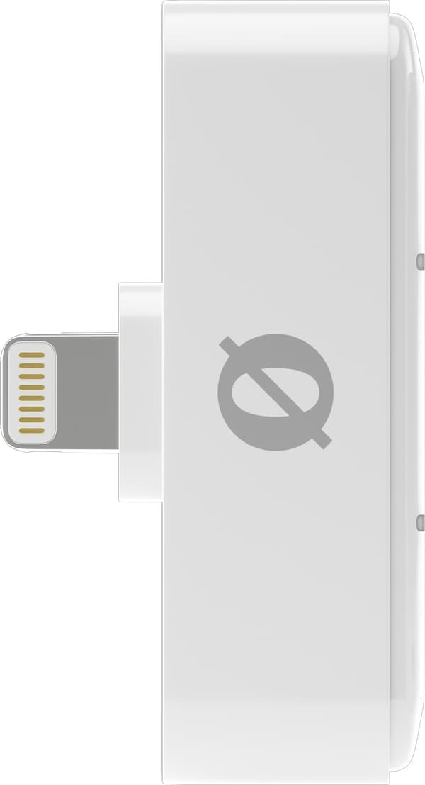 Rode Wireless Micro Lightning trådlöst mikrofonssystem, vitt