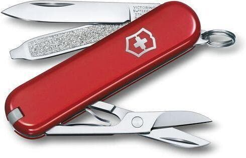 Victorinox Classic SD Style Icon -multiverktyg, röd