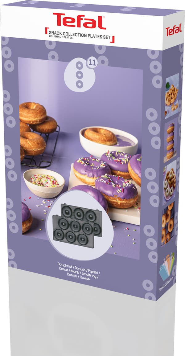 Tefal Snack Collection plattor: 11 Donuts