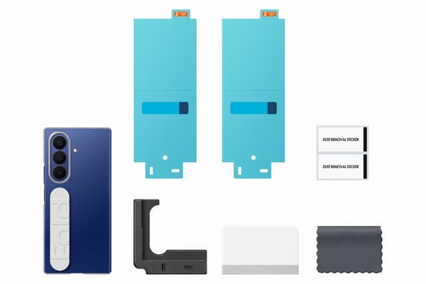 Samsung Z Fold7 Clear Grip Case skyddsfodral