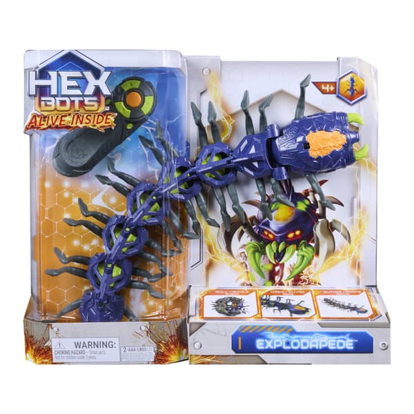 Hex Bots Exploderande Tusenfoting, fjärrstyrd