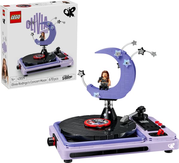 LEGO Editions Musik 43029 Olivia Rodrigos konsert – måne