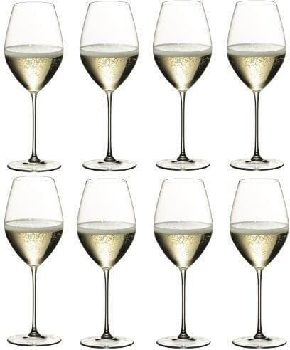 Riedel Veritas Champagne -champagneglas, 8 stycken