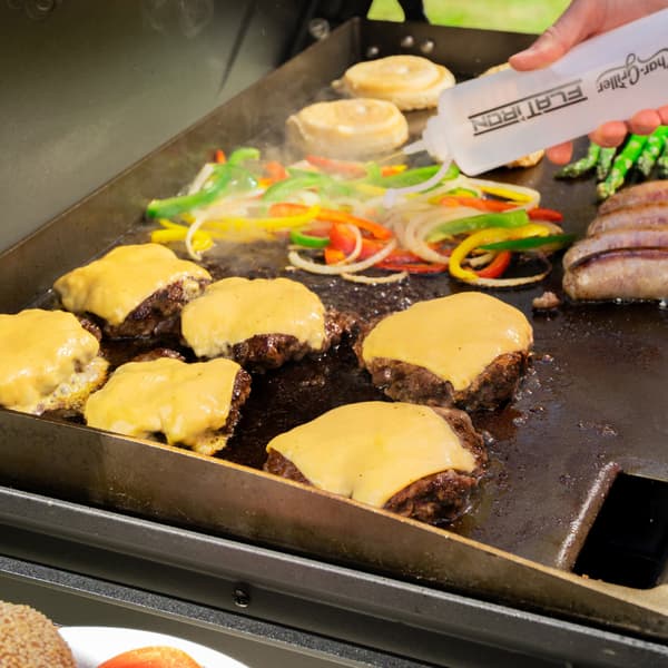 Char-Griller Flat Iron bordsgrill, 3 brännare