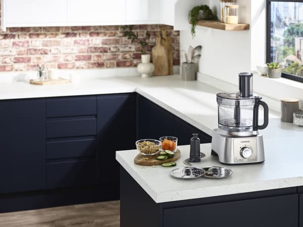 Kenwood FDP65.820.SI matberedare, 1000 W, silver