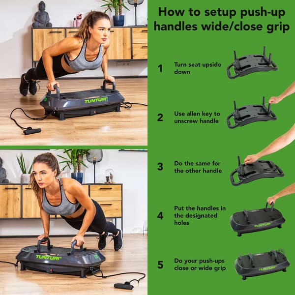 Tunturi Cardio Fit V20 Vibrationsplatta
