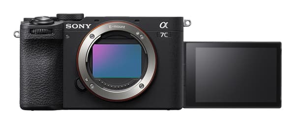Sony A7C II Systemkamera kamerahus, svart
