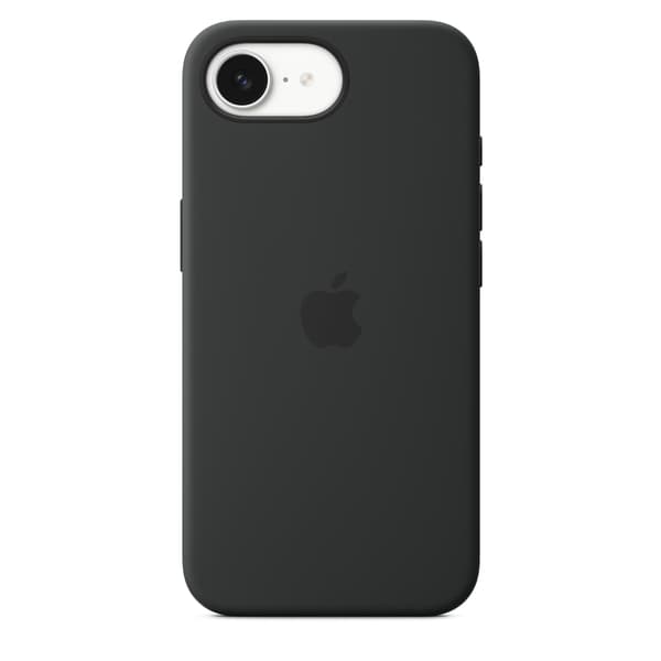 Apple iPhone 16e silikonfodral, svart (MD3N4)