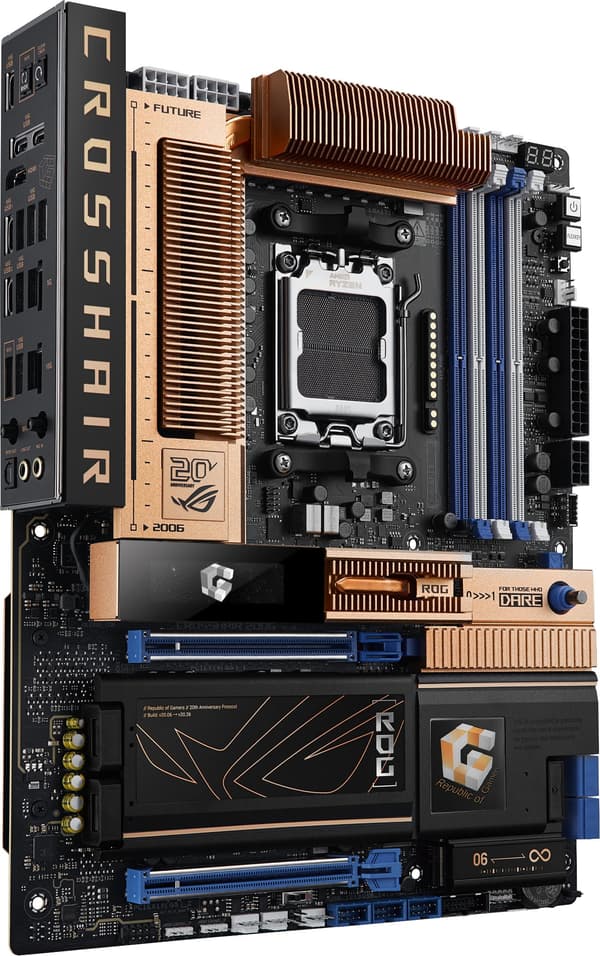 ASUS ROG Crosshair 2006 AMD X870E Socket AM5 ATX-moderkort