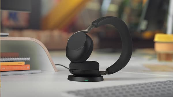 Jabra Evolve3 75 LINK390A trådlöst headset + dockningsstation, UC, svart