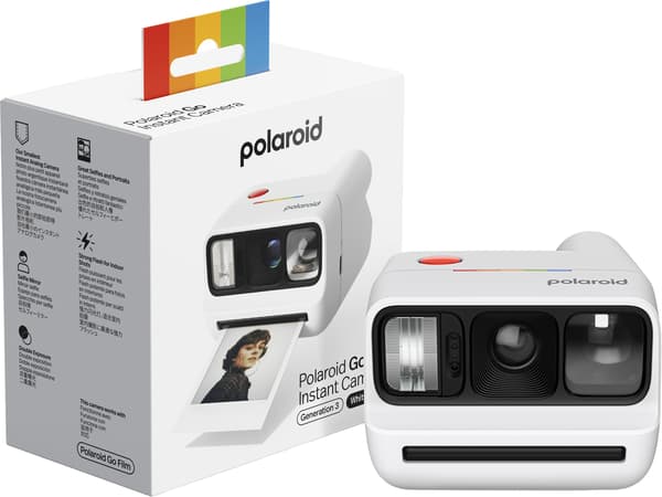 Polaroid Go Gen 3 direktbildskamera, vit