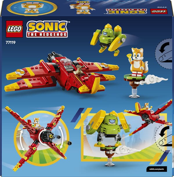 LEGO Sonic the Hedgehog 77119 - Tails Tornado-1