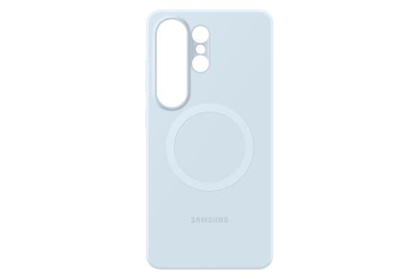 Samsung Galaxy S26 Ultra Silikon Magnet Qi2 skyddsfodral, blå