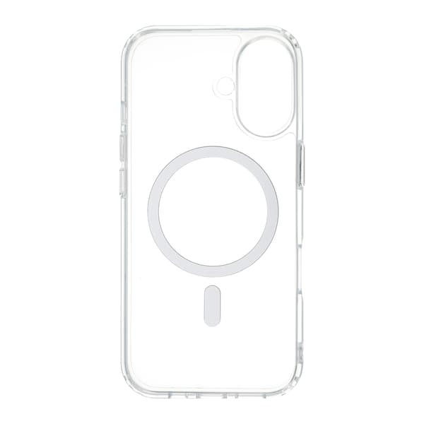 FoneKit Premium MagSafe-kompatibelt skyddsfodral, iPhone 17, transparent