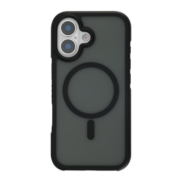 FoneKit Stötsäker MagSafe-kompatibel skal, iPhone 17, svart/grå