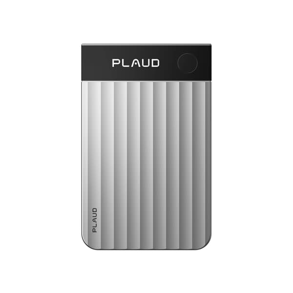 Plaud Note Pro Smart AI-ljudinspelare, silver