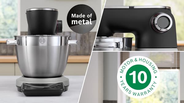 Bosch Serie 8 MUMS8ZS00 köksmaskin, 6 l, silver