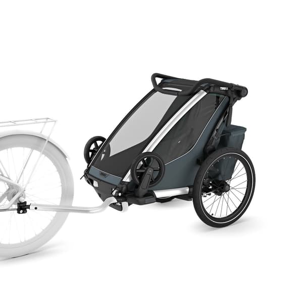 Thule Chariot Cross 2 Single -cykelvagn, Dark Slate