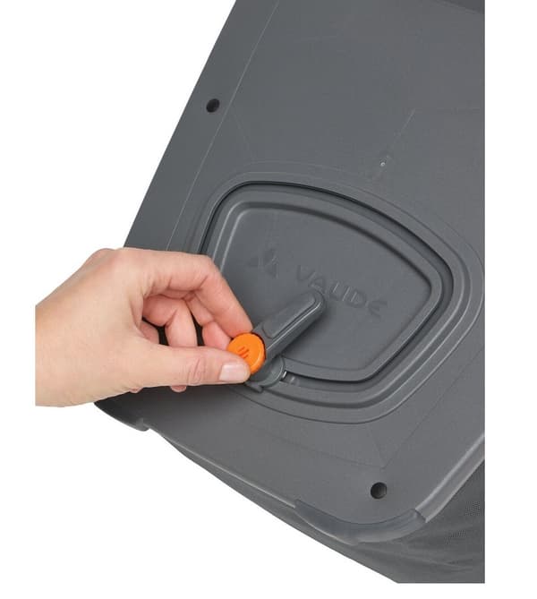 Vaude Aqua Front, cykelns framväskor, svart, par