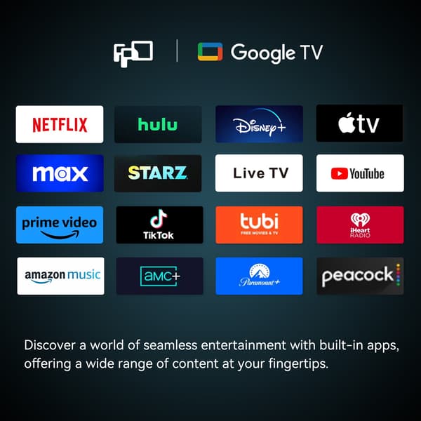FPD 24" G512 – HD Ready LED Google TV, 12 V
