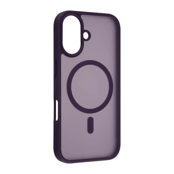 FoneKit MagSafe-kompatibelt Soft Touch skyddsfodral, iPhone 17, lila