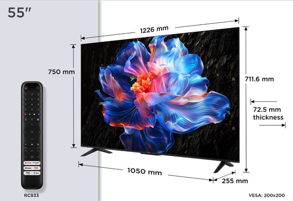 TCL 55" P69K 4K LED Google TV