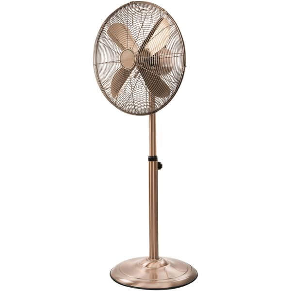 Tristar stående fläkt, koppar, 40 cm