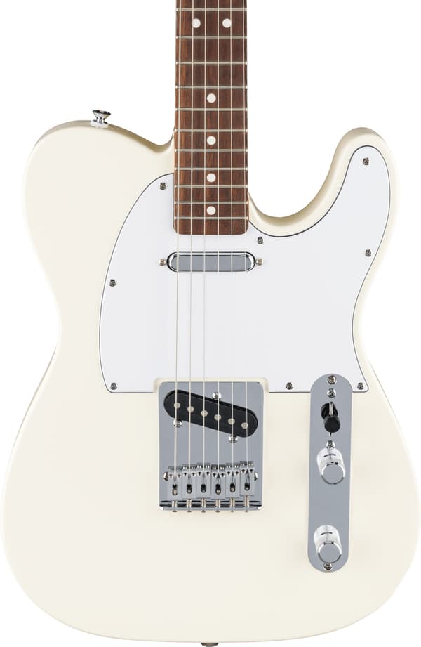 Fender Standard Telecaster elgitarr, Olympic White