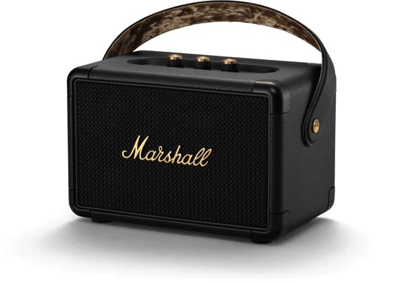 Marshall Kilburn II Bluetooth-högtalare, svart/mässing